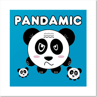 Be aware of pandamic Posters and Art